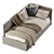 Be-Max Baby Bed: Stylish and Spacious 3D model small image 3