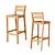 Han 2 Bar Stool: Sleek and Sturdy 3D model small image 1