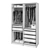 Stylish Ikea Pax Wardrobe 3D model small image 2