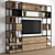 Modular TV Wall Unit 3D model small image 4