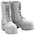 Stylish Leather Boots: Perfect for Any Season 3D model small image 5