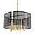 Elegant Scott's Addition Chandelier 3D model small image 1