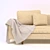 Sleek Modern Sofa  3DSMax + Marvelous - Poly 560k 3D model small image 4