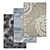 Luxury Carpets Set | High-Quality Textures 3D model small image 1