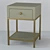 Elegant Bedside Table: Hudkoff Luxury 3D model small image 2