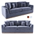 French Charm: Colt Sofa 3D model small image 1