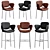 Sleek Arrmet MACKA Chair 3D model small image 1