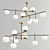 Modern LED Chandelier - 3 Designs 3D model small image 4