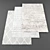 High-Res Rug Set: 5 Textured Designs 3D model small image 1