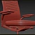 Modern Ergonomic Vitra VC5 Office Chair 3D model small image 3