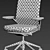 Modern Ergonomic Vitra VC5 Office Chair 3D model small image 5