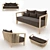 Goba Sofa: Stylish & Versatile Design 3D model small image 2