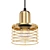 Vintage Copper Round Ceiling Lamp 3D model small image 1