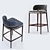 Aster Grange Bar Stool: Sleek and Stylish Seating 3D model small image 2