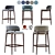 Aster Grange Bar Stool: Sleek and Stylish Seating 3D model small image 16