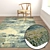 Luxury Carpet Set 3D 3D model small image 5