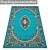 High-Quality Carpets Set: 3D Textured Variants 3D model small image 3