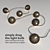 Versatile Garland Lights Set 3D model small image 2