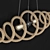 Vintage Rope Pendant Lamp 3D model small image 2