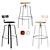 La Palma GIRO Bar Stool 3D model small image 1