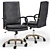 Elegant Modani Pandino Office Chair 3D model small image 1