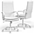 Elegant Modani Pandino Office Chair 3D model small image 4