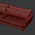 Leone Sofa: Stylish & Spacious 3D model small image 5