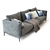Luxury Comfort: Flexform Atlante Sofa 3D model small image 3