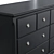 Venice 8-Drawer Chest: Stylish Storage Solution 3D model small image 2