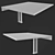 Versatile Folding Table: IKEA NORBERG 3D model small image 9