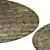 Circular Carpets for Stylish Interiors 3D model small image 2