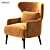 Versatile Ottavia Chair - Stylish and Comfortable 3D model small image 2