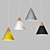 Scandinavian Style Pendant Lights 3D model small image 2