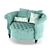 Haute House Harlow Sage Cuddle Chair - Luxury Comfort for Your Home 3D model small image 2
