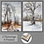 2-Piece Wall Art Set with 4 Frame Options 3D model small image 1