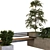 Eco-Bench: Plants Tree Set 3D model small image 4