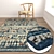 Luxury Carpet Set: High-Quality Textures for Immersive Rendering 3D model small image 5