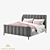 Valentina Classic King Bed 3D model small image 2