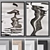 Modern Abstract Photo Frames Set 3D model small image 1