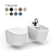 Azzurra Ceramica FORMA Wall-hung WC 3D model small image 1