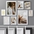 Modern Abstract Photo Frames Set 3D model small image 1