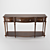 Elegant Console Table with 2015 Design 3D model small image 1