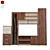 Modern 2014 Wardrobe: Stylish & Spacious 3D model small image 3