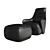 Giorgetti Armchair Caddy - Stylish Small Furniture Organizer 3D model small image 2
