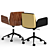 ErgoGlide Office Chair 3D model small image 2