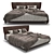 Luxury Italian Bed: Alys B&B 3D model small image 1