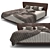 Luxury Italian Bed: Alys B&B 3D model small image 2