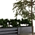 Botanical Bench Set - 3 Plant Trees 3D model small image 4