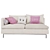 Cozy Charming Sofa 3D model small image 4