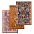 Versatile Carpet Set: High-Quality Textures 3D model small image 1